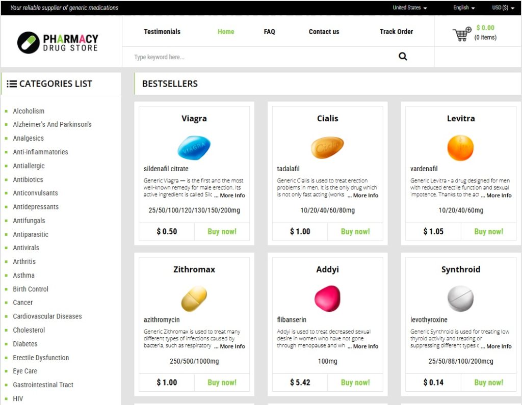 Pharmacy Drug Store